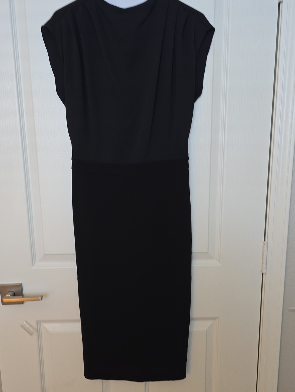 Express Black Midi Sheath Dress